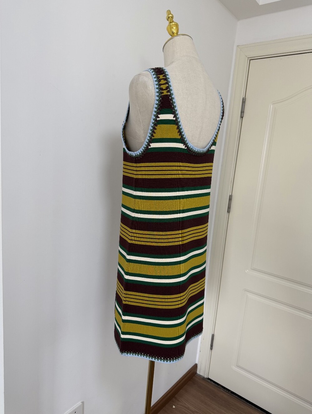 Alemais Clover striped knitted minidress - Picture 9 of 13